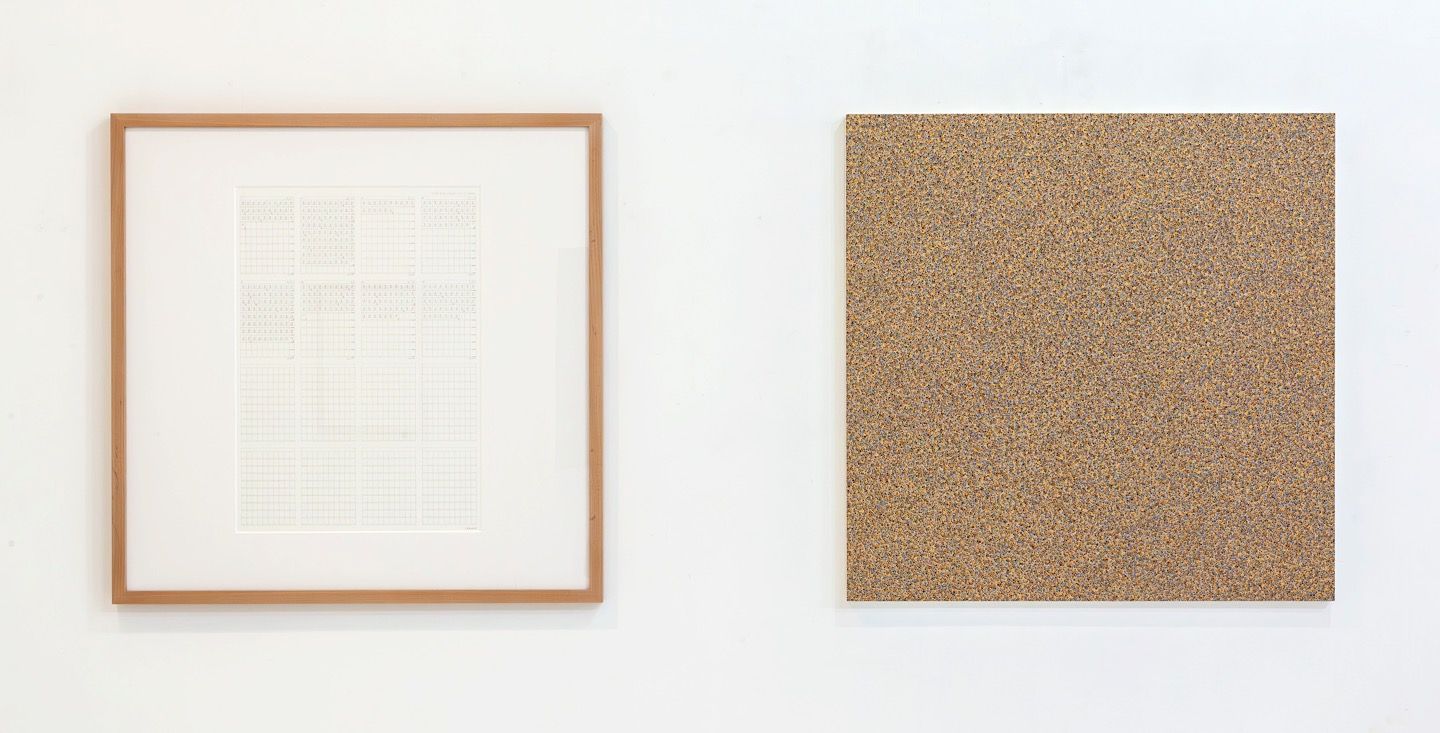 （左）contour map # beach (TAI) Ⅲ-memo （右）contour map # beach (TAI)Ⅲ