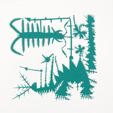 Centipede-gun-leaf-saurus